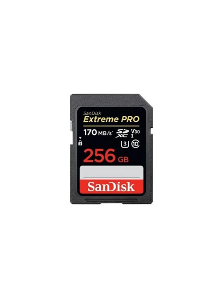 SanDisk Extreme Pro SDSDXXY-256G-GN4IN Class 10 UHS-I U3 V30 256 GB Hafıza Kartı Outlet ürün görseli 1