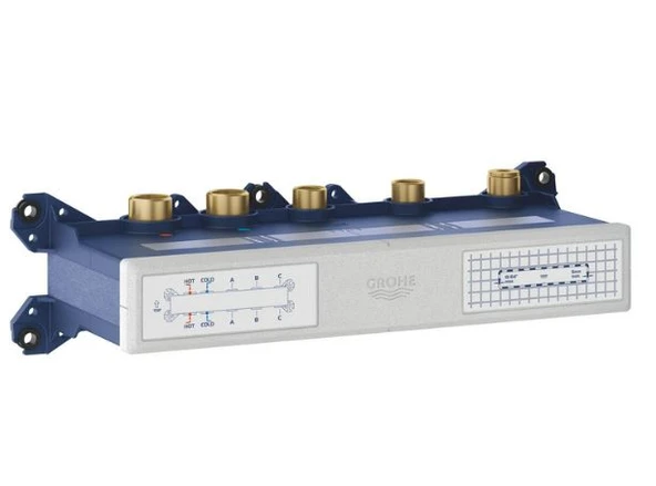 Grohtherm Aqua Tiles Box Ankastre Banyo Bataryası 3 Yollu Smartcontrol(Sıva Üstü Hariç) ürün görseli 1