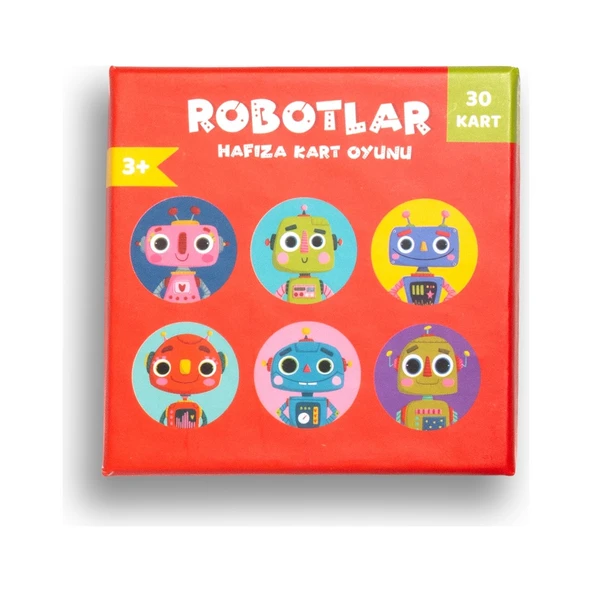 Melimelek Robotlar Hafıza Kart Oyunu ürün görseli 1
