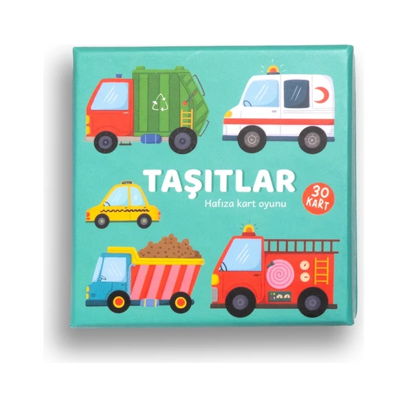 Melimelek Taşıtlar Hafıza Kart Oyunu ürün görseli 1