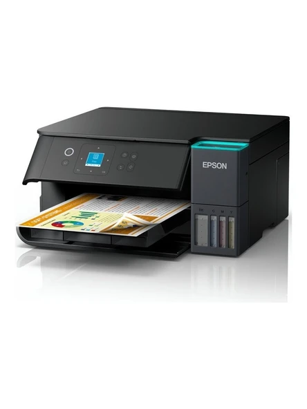 Epson EcoTank L4360 Wi-Fi + Tarayıcı + Fotokopi Renkli Çok Fonksiyonlu Tanklı Mürekkep Püskürtmeli Yazıcı ürün görseli 1