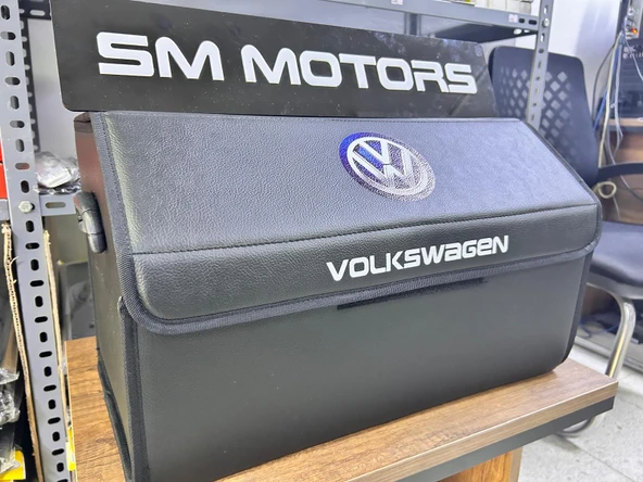 VOLKSWAGEN SUNİ DERİ BAGAJ ORGANİZER - Resim 4