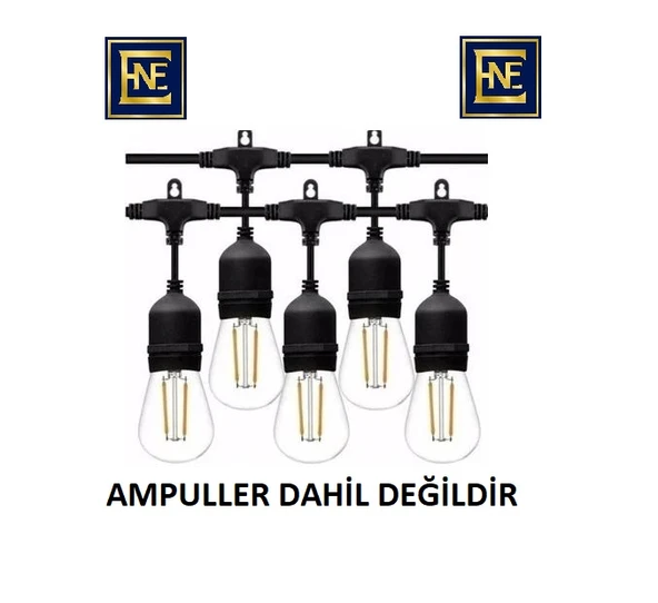 KES700 DIŞ MEKAN E27 5’Lİ DUY SET 5 mt - Resim 2