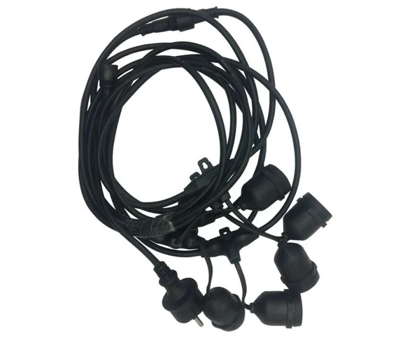 KES700 DIŞ MEKAN E27 5’Lİ DUY SET 5 mt - Resim 3