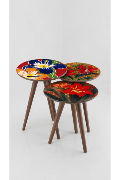 Godi Dekoratif Zigon Sehpa Seti ürün görseli 1