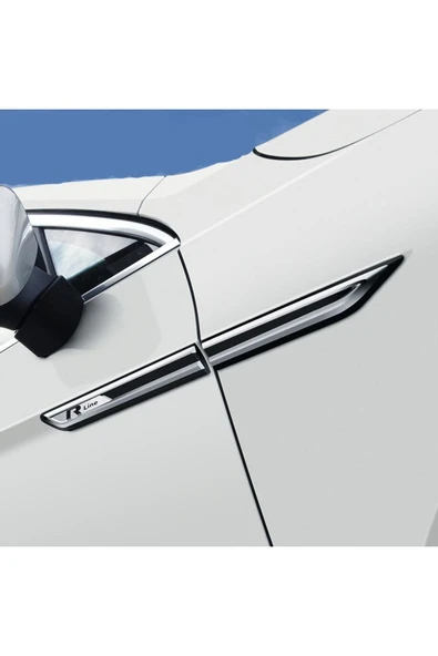 Volkswagen Passat Golf Arteon R-line 4'lü Çamurluk Logosu / YACI130 ürün görseli 1