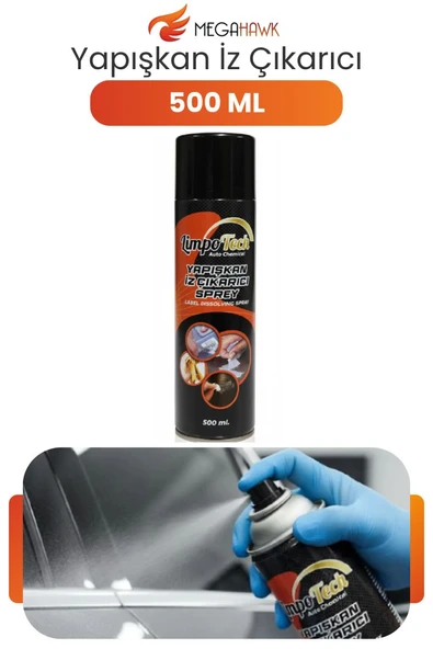 Yapışkan İz Çıkarıcı Sprey 500 ml Etiket Sökücü Sticker Temizleyici ürün görseli 1