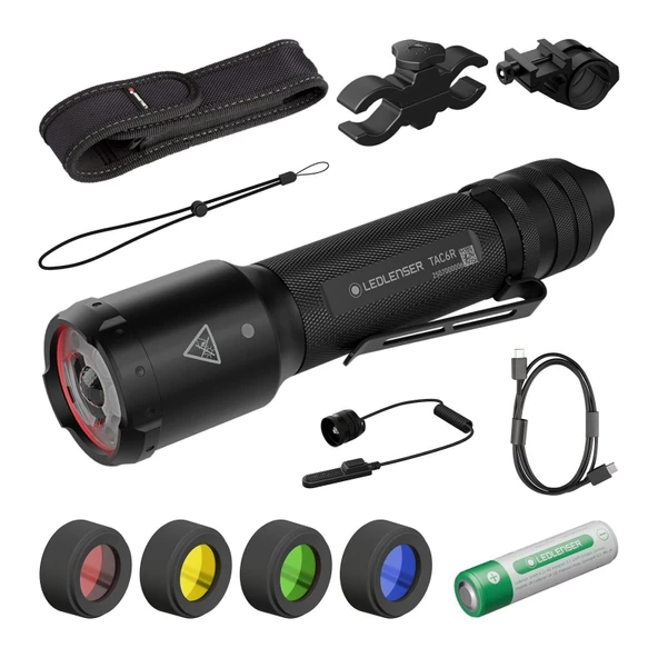 LedLenser TAC6R Set El Feneri 2000 Lümen ürün görseli 1