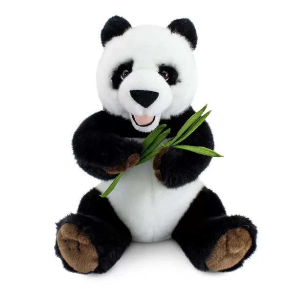 Animals Of The World Oturan Bambulu Panda Peluş Oyuncak 30 cm ürün görseli 1