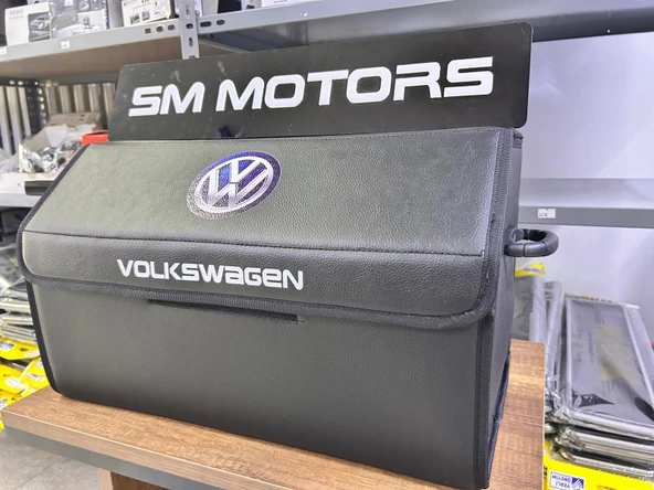 VOLKSWAGEN SUNİ DERİ BAGAJ ORGANİZER - Resim 3