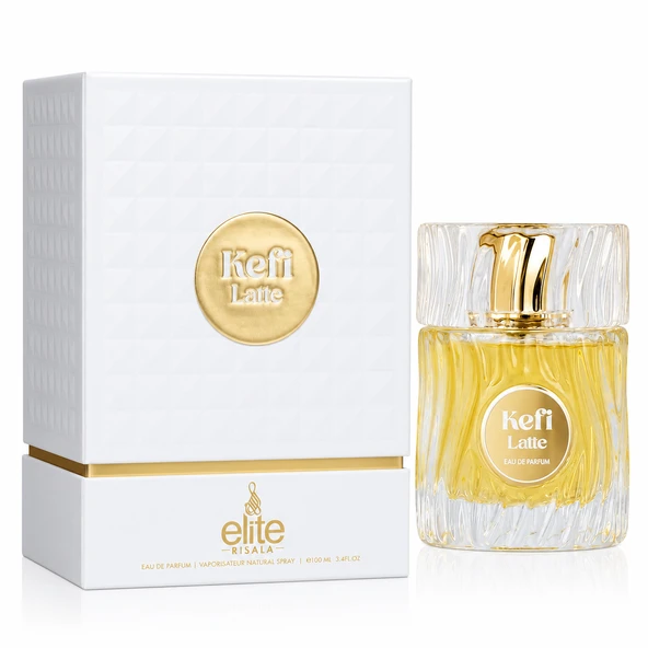 Armaf Elite Risala Kefi Latte EDP 100 ML Kadın Parfüm Gurme Vanilya Karamel Premium Kalıcı Koku ürün görseli 1