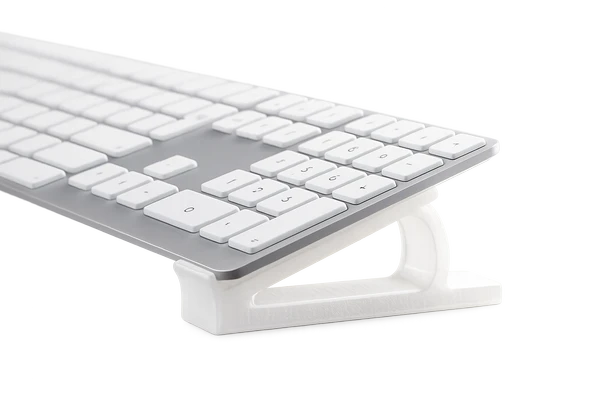 ⌨️✨ Ergonomik Klavye Standı 2 Parça - Masaüstü Klavye Yükseltici - Konforlu Yazım Açısı - Ev, Ofis ürün görseli 1