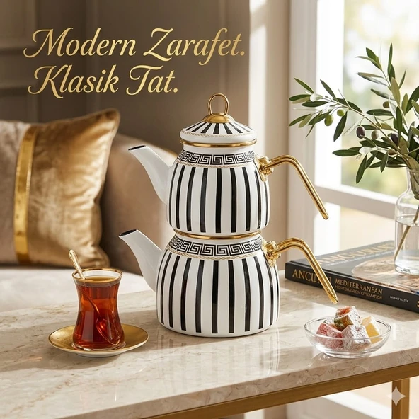 PAK HOME Emaye Çaydanlık ürün görseli 1