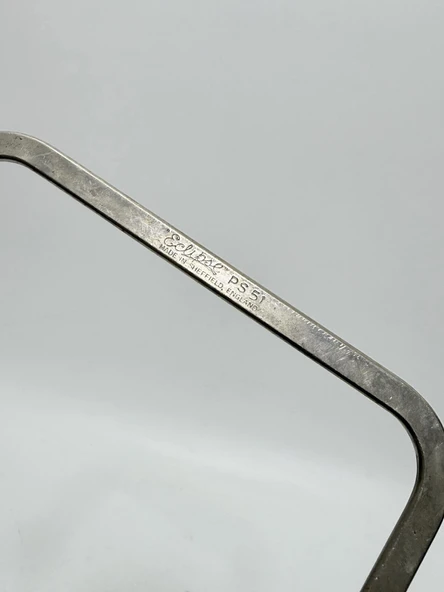 Antika Ahşap Kıl Testere 28,5cm - Resim 5