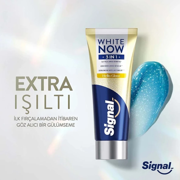Signal Whıtenow 3 In1 Extra Işıltı Diş Macunu 75 Ml ürün görseli 1