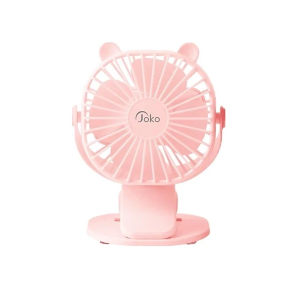 Joko Js03 Masaüstü Soğutma Fanı - Pembe ürün görseli 1