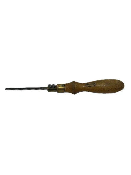 Antika İngiliz Ahşap El Testeresi 30cm 004 ürün görseli 1