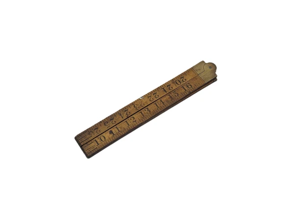Boxwood Antika Katlanabilir Ahşap Metre 35 İnç 002 ürün görseli 1