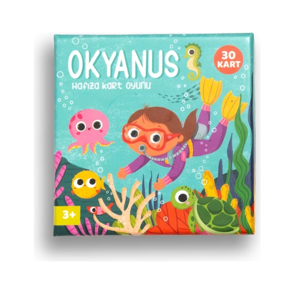 Melimelek Okyanus Hafıza Kart Oyunu ürün görseli 1