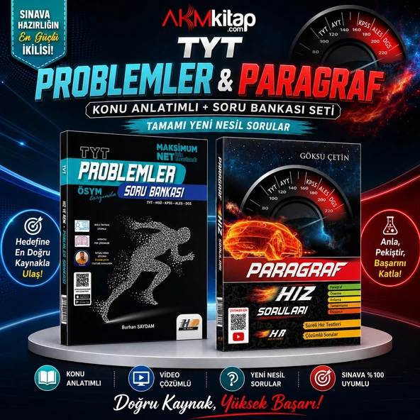 Hız ve Renk Paragraf ile Problemler Soru Bankası Seti 2 Kitap ürün görseli 1