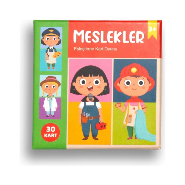 Melimelek Meslekler Eşleştirme Kart Oyunu ürün görseli 1