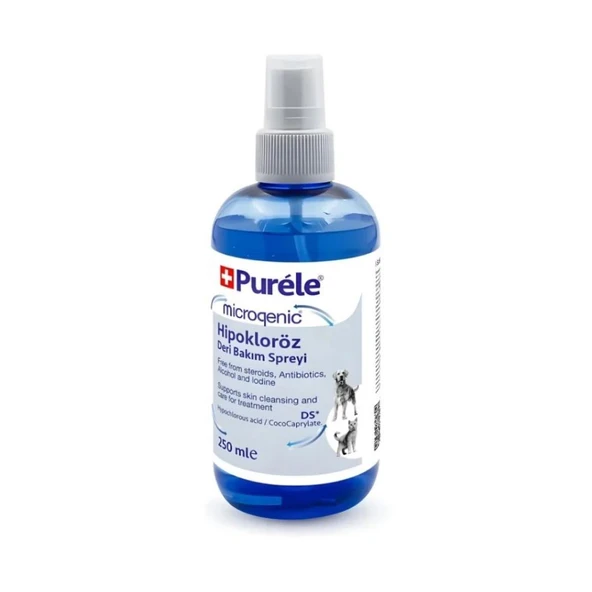 Purele Hipokloröz Kedi Ve Köpekler İçin Deri Bakım Spreyi 250 ML ürün görseli 1