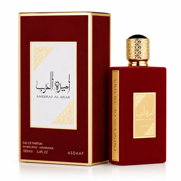 Lattafa Asdaaf Ameerat Al Arab EDP 100 ML Kadın Parfüm Çiçeksi Misk Ferah Premium Kalıcı Koku ürün görseli 1