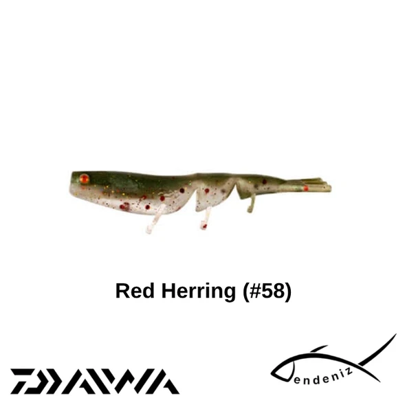 Daiwa Bait Junkie Prawn 6 Cm Silikon Karides Yem ürün görseli 1