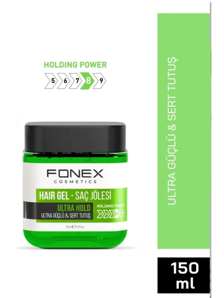 Fonex Saç Jölesi Ultra Güçlü Sert 150 Ml Yeni Ambalaj ürün görseli 1