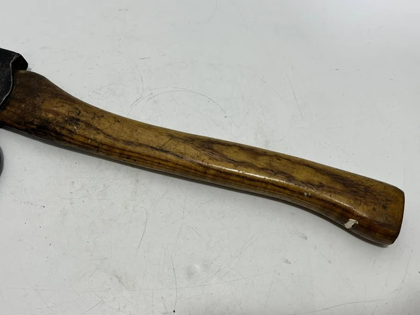Dövme Çelik Antika Balta 35cm 009 - Resim 3