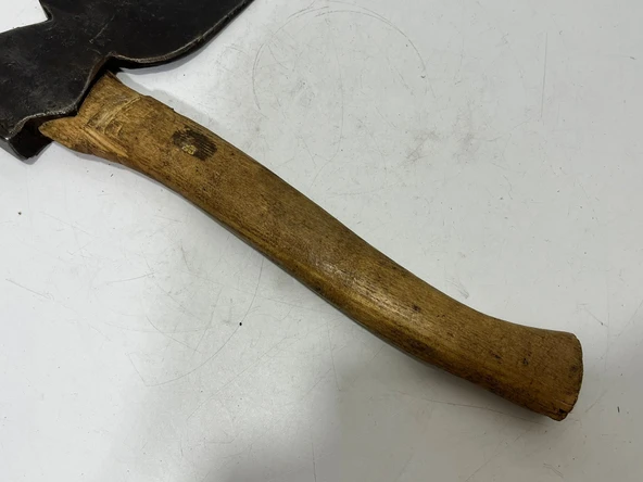 Dövme Çelik Antika Balta 31cm 011 - Resim 3