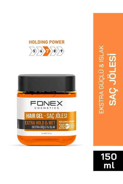 Fonex Saç Jölesi Extra Güçlü Islak 150 Ml Yeni Ambalaj ürün görseli 1