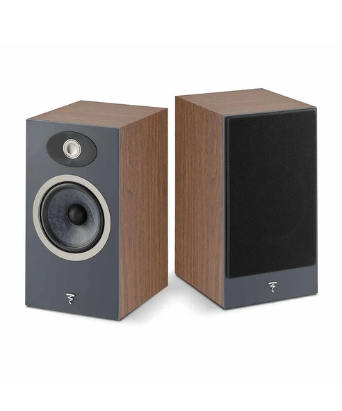 Focal Theva N1 Raf Tipi Hoparlör Çift Dark Wood ürün görseli 1