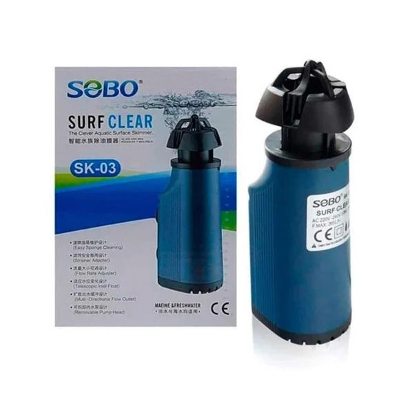 Sobo 745-SK-03 Yüzey Temizleyici İç Filtre 200Lt/H 3W ürün görseli 1