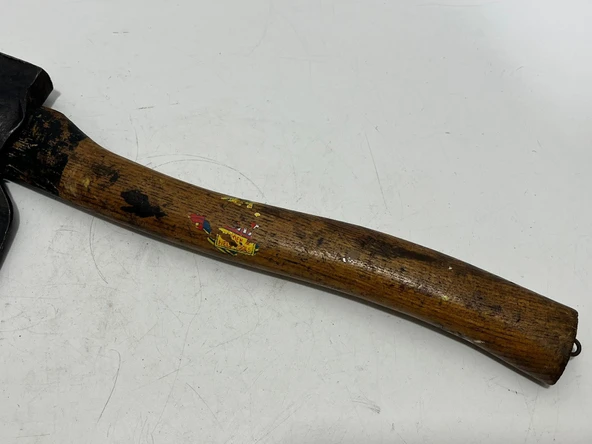 Vaughans Dövme Çelik Antika Balta 33cm 007 - Resim 3