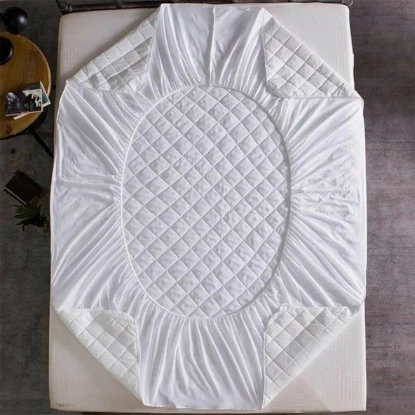 Maxstyle Kapitoneli Alez 180x200 cm Fitted Sıvı Geçirmez ürün görseli 1