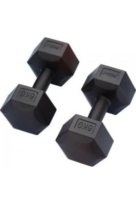 6Kg Plasti̇k Köşeli̇ Dambil 2 Parça (5047) ürün görseli 1