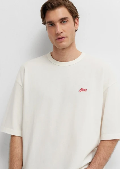 Mavi M0613503 Mavi Logo Nakışlı T-Shirt Erkek Tişort ürün görseli 1