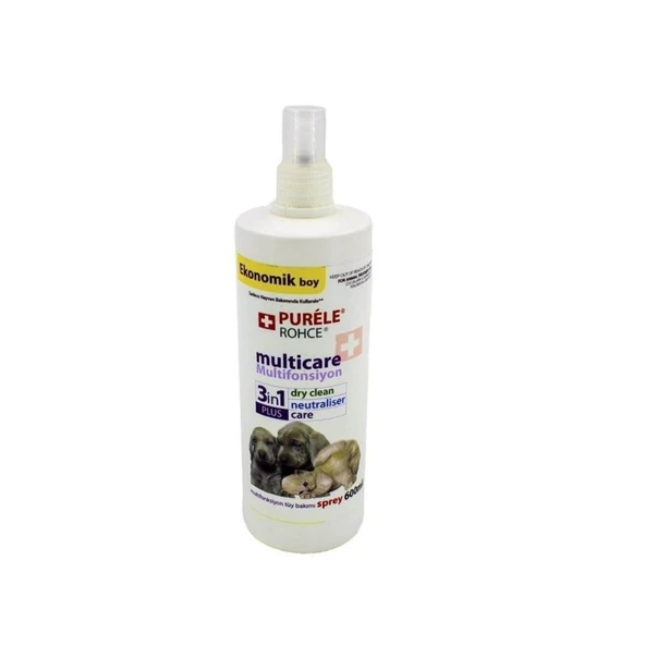 Purele Kedi ve Köpek Kuru Yıkama Tüy Bakım Spreyi 250 ml ürün görseli 1
