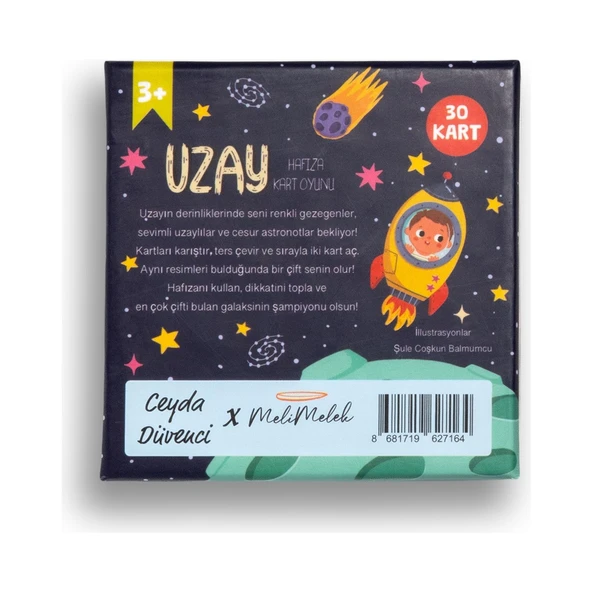MeliMelek Uzay Hafıza Kartı - Resim 2