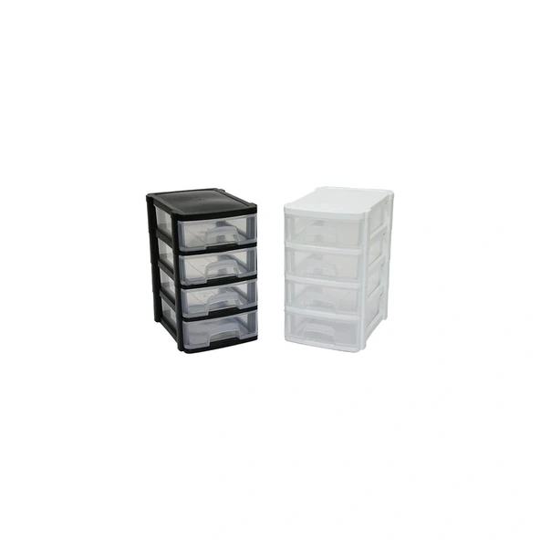 Tonton - Mi̇ni̇ Çekmece 4 Katli 10.3X13.9X16.6Cm (5047) ürün görseli 1