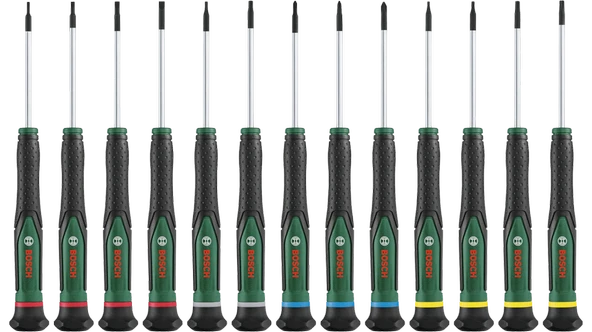 Bosch 13 Parça Hassas Tornavida Seti 1600A02Z9N - Resim 2