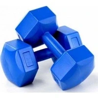 8Kg Plasti̇k Köşeli̇ Dambil 2 Parça (5047) ürün görseli 1