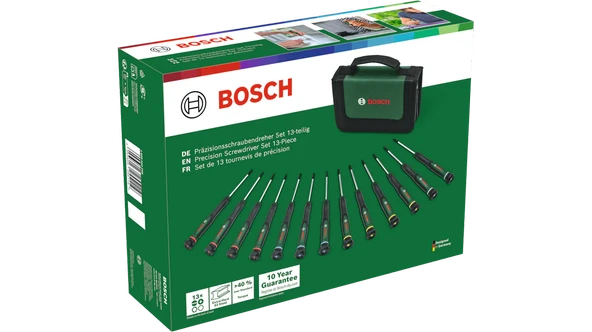 Bosch 13 Parça Hassas Tornavida Seti 1600A02Z9N - Resim 5