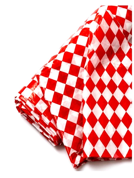 Uçurtma Naylonu Kırmızı-Beyaz 0,5Mic 80X90Cm -- 2 adet ürün görseli 1