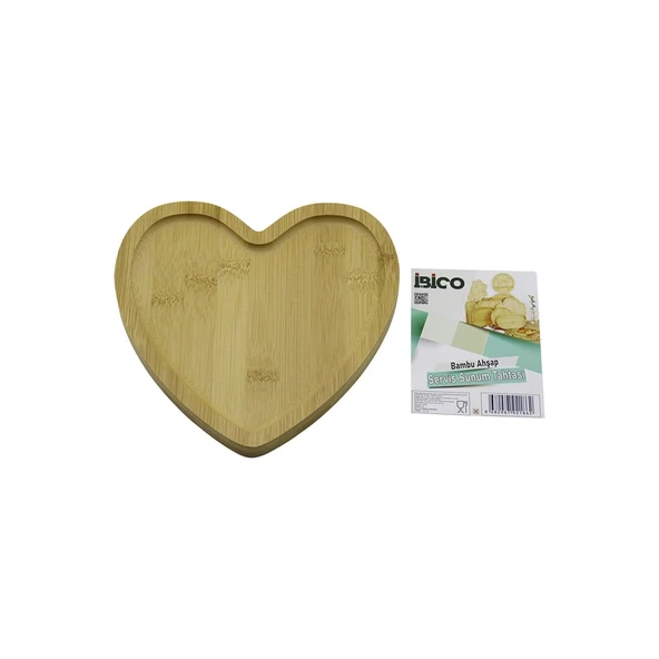 Model Ahşap Bambu Servi̇s Sunum Tepsi̇ - Tahtasi 20.5 X 19.5 X 1.4Cm (5047) ürün görseli 1