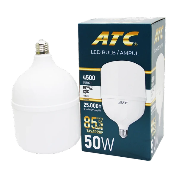 50W Torch Led Bulb Ampul Beyaz E27 (5047) ürün görseli 1