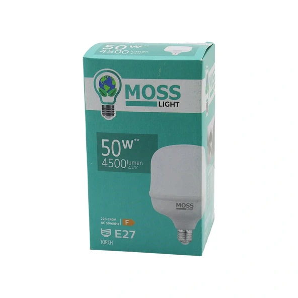 50W Torch Led Ampul Plasti̇k E27 4500Lumen L175° 5000 Saat Ömür Ip20 185-265V Ac Ms-3099 (5047) ürün görseli 1