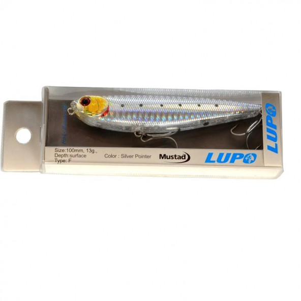 Lupo Frisky Banana 100 mm 13 gr Silver Pointer - Resim 3