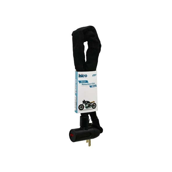 Zi̇nci̇rli̇ Anahtarli Motor - Bi̇si̇klet Ki̇li̇t Bez Kilifli Aç-Kapa Ki̇li̇t Kapak 100Cm (5047) ürün görseli 1